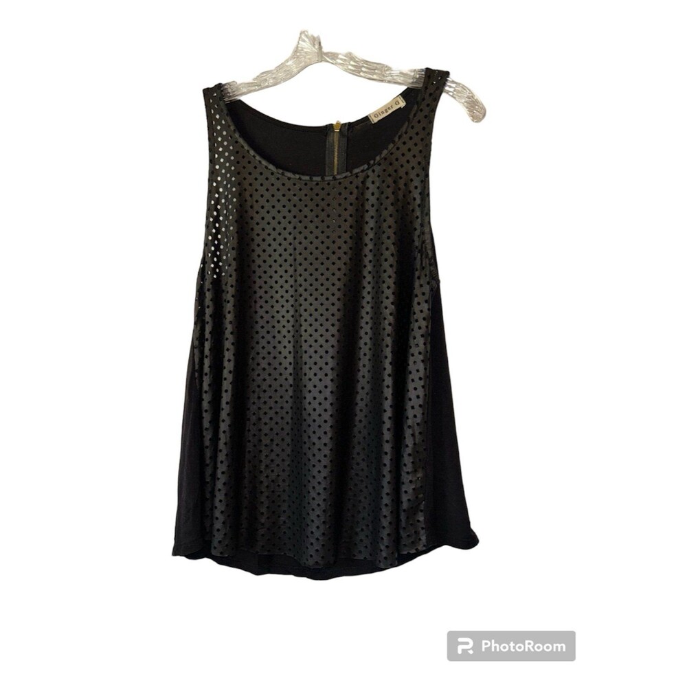 Flowy black tank size medium